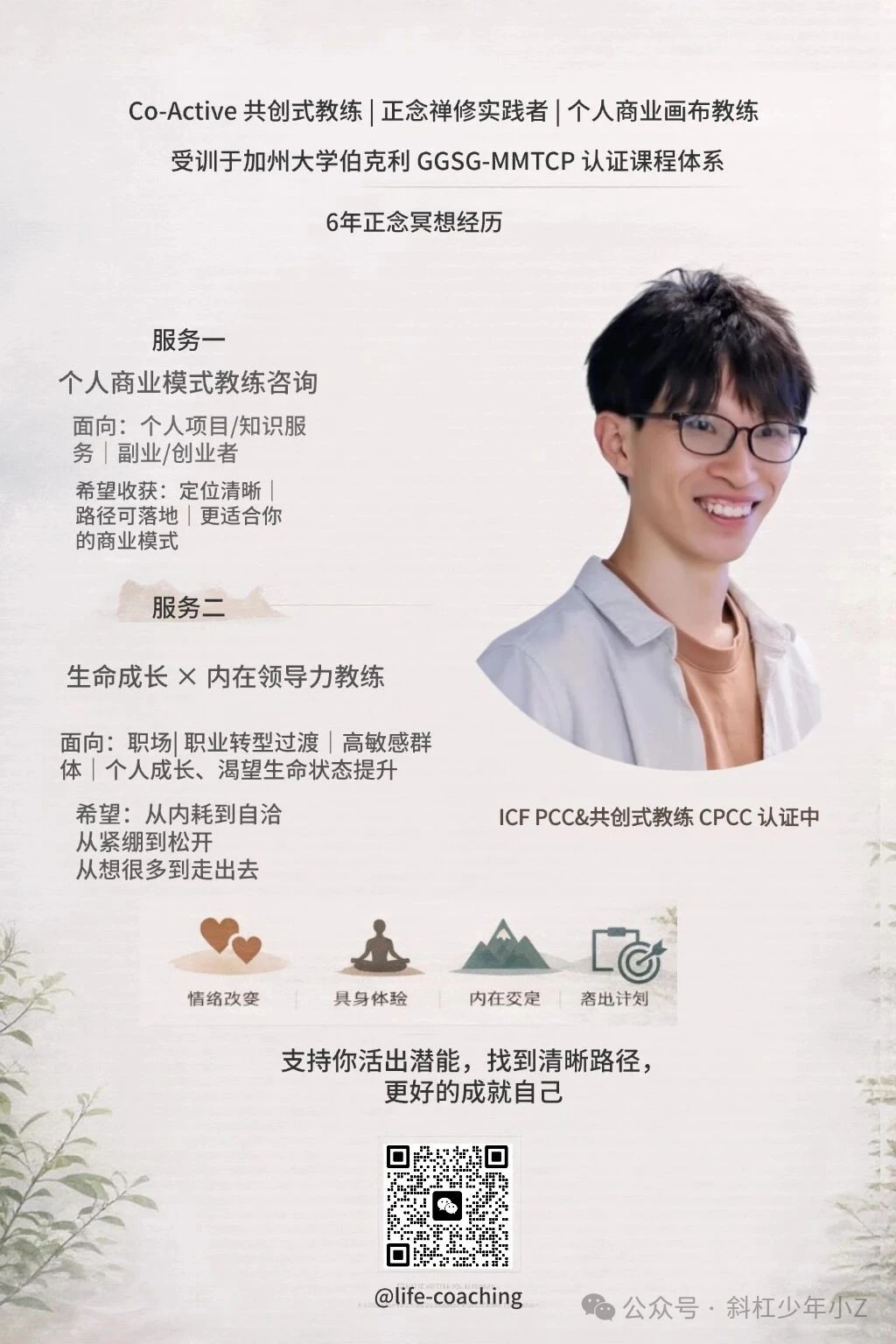 1V1 Co-Active 教练服务
